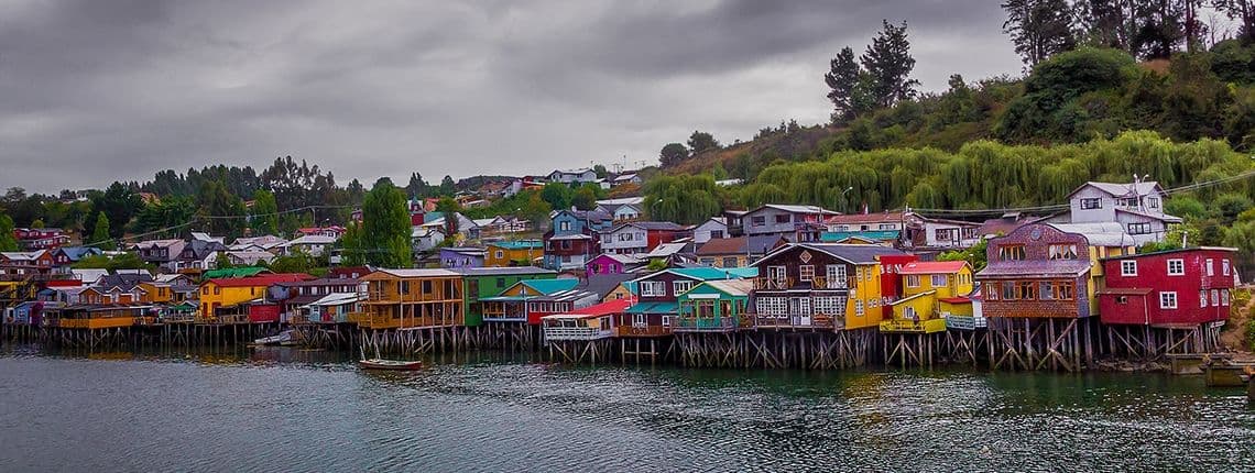 Palafitos en la Isla de Chiloe